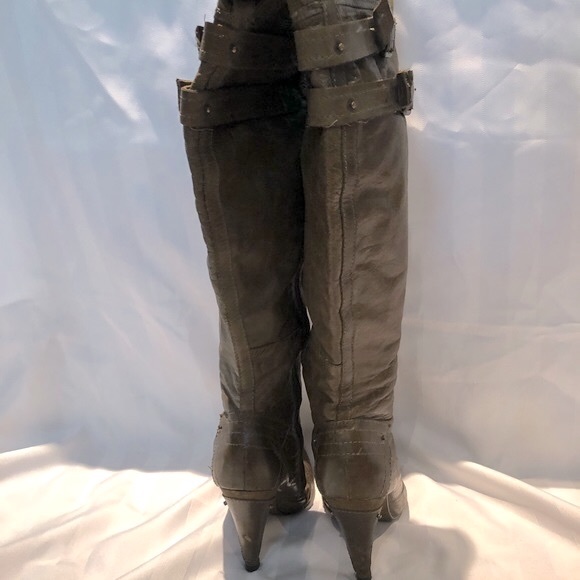 Le Chateau Leather Over the Knee Boots - Picture 8 of 15